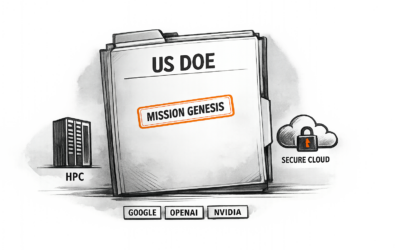 Mission Genesis (US DOE) : agents IA + HPC + cloud sécurisé pour accélérer la recherche scientifique