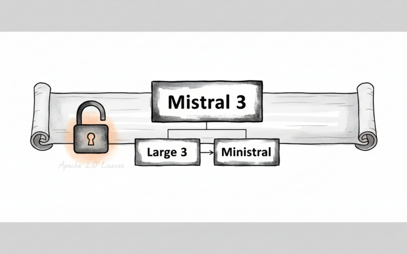 Mistral 3 : ce que change la nouvelle famille de modèles